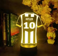 Solis Custom Jersey Name Lamp. Your name Your glow