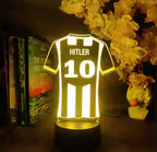 Solis Custom Jersey Name Lamp. Your name Your glow