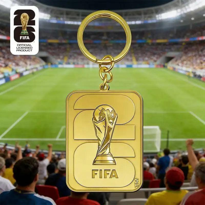 Solis World Cup Champions Keychain – 2026 FIFA Metal Pendant
