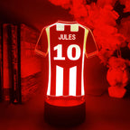 Solis Custom Jersey Name Lamp. Your name Your glow