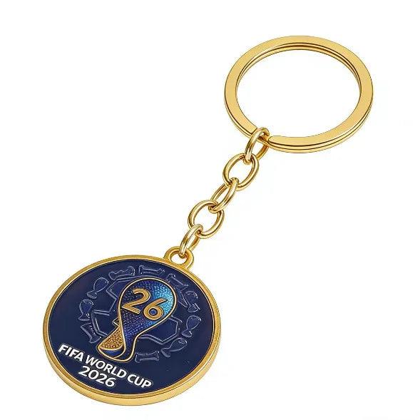Solis World Cup Champions Keychain – 2026 FIFA Metal Pendant