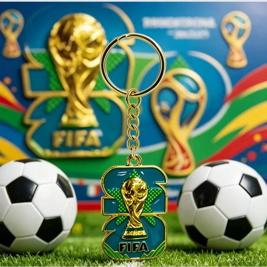 Solis World Cup Champions Keychain – 2026 FIFA Metal Pendant