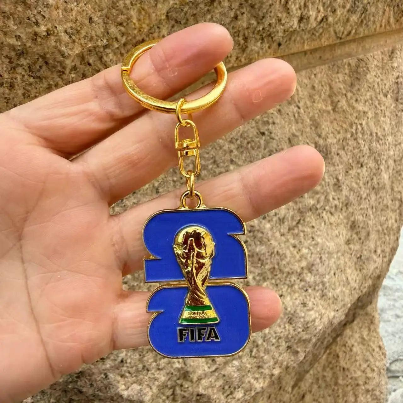 Solis World Cup Champions Keychain – 2026 FIFA Metal Pendant