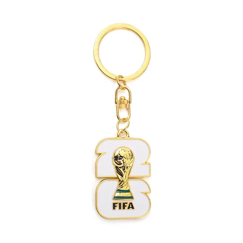 Solis World Cup Champions Keychain – 2026 FIFA Metal Pendant