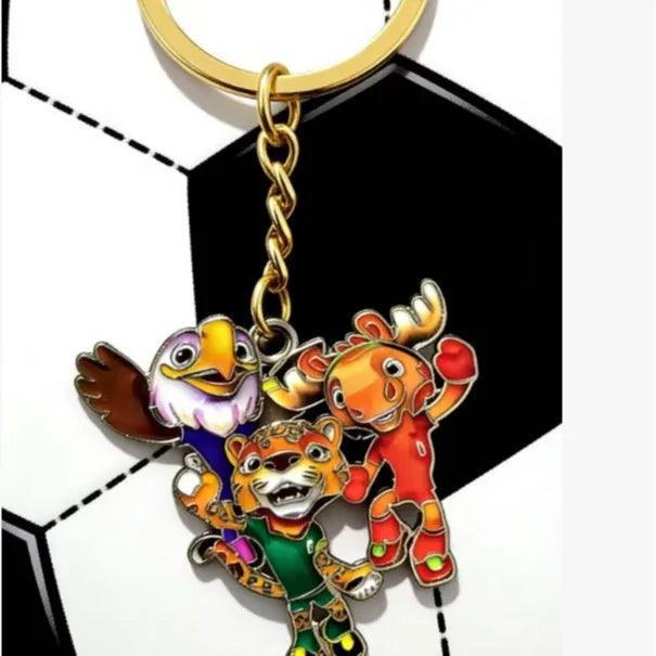 Solis World Cup Champions Keychain – 2026 FIFA Metal Pendant