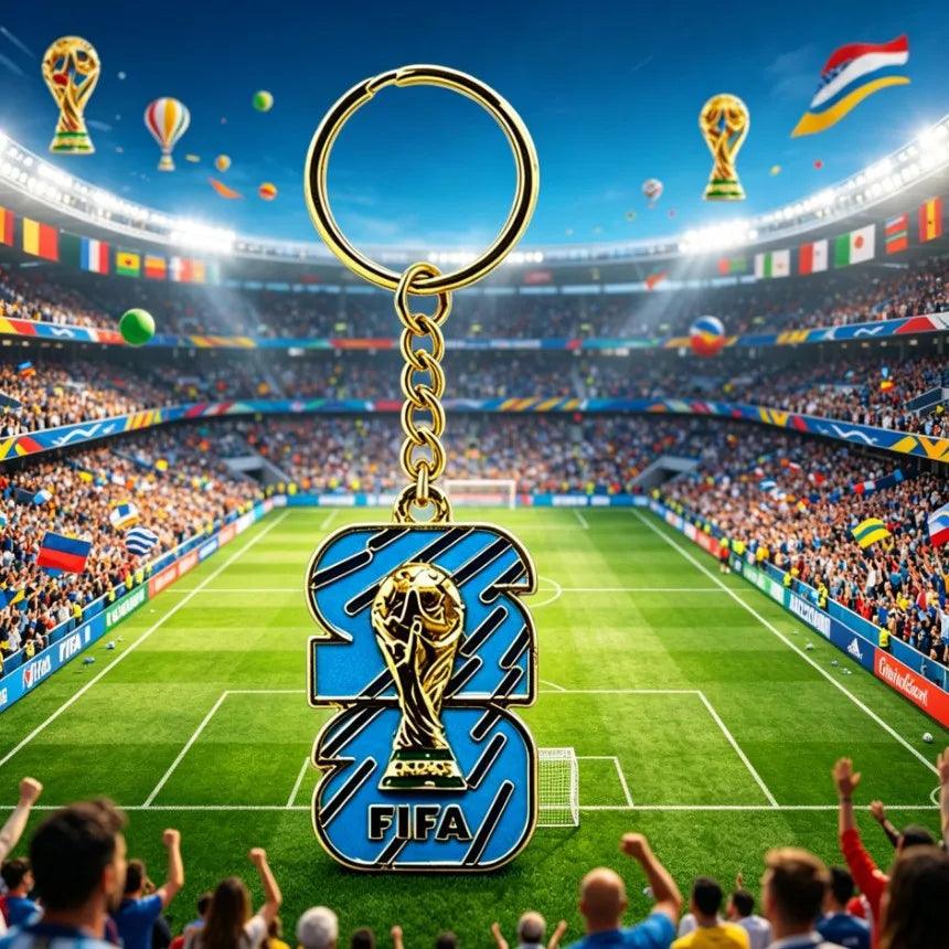 Solis World Cup Champions Keychain – 2026 FIFA Metal Pendant