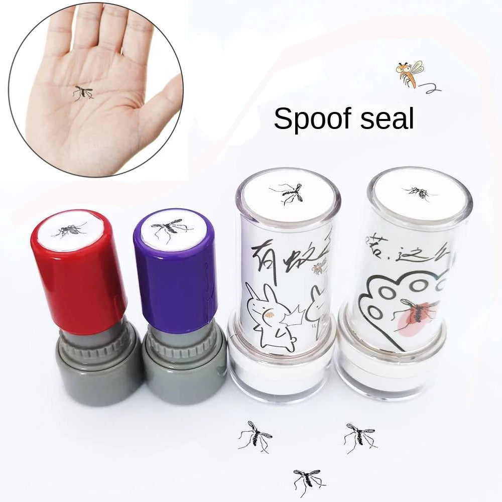 Mosquito Prank Stamp – Funny Insect Transfer Stamp for Pranks & Jokes