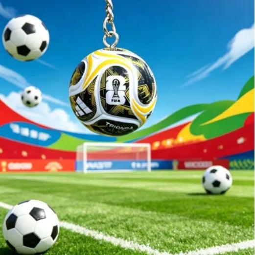 Solis World Cup Champions Keychain – 2026 FIFA Metal Pendant