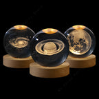Solis Celestial 3D Crystal Orb LED Lamp