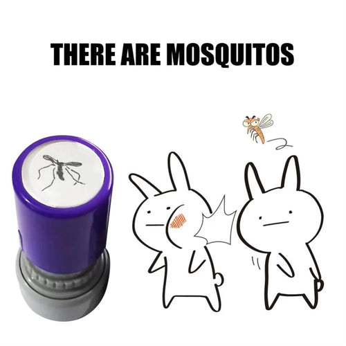 Mosquito Prank Stamp – Funny Insect Transfer Stamp for Pranks & Jokes