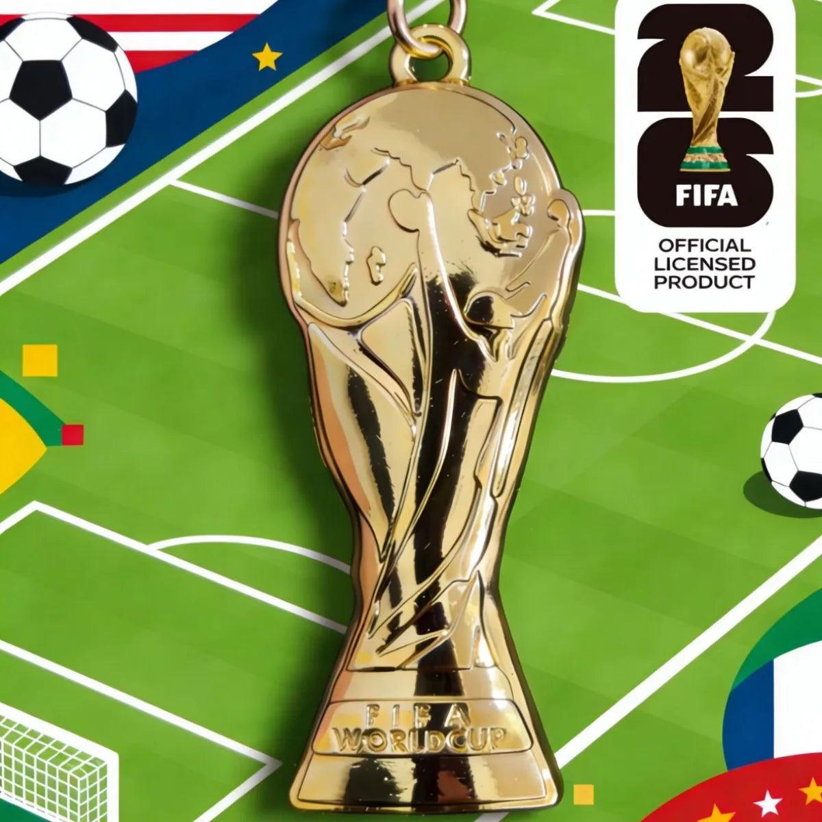 Solis World Cup Champions Keychain – 2026 FIFA Metal Pendant