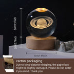 Solis Celestial 3D Crystal Orb LED Lamp