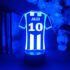 Solis Custom Jersey Name Lamp. Your name Your glow