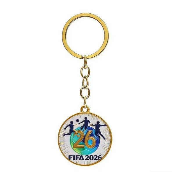 Solis World Cup Champions Keychain – 2026 FIFA Metal Pendant