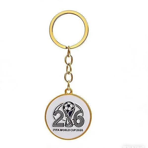 Solis World Cup Champions Keychain – 2026 FIFA Metal Pendant