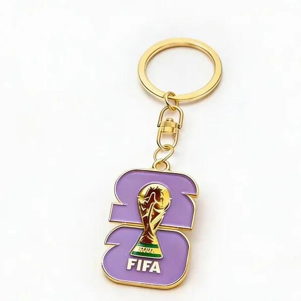 Solis World Cup Champions Keychain – 2026 FIFA Metal Pendant