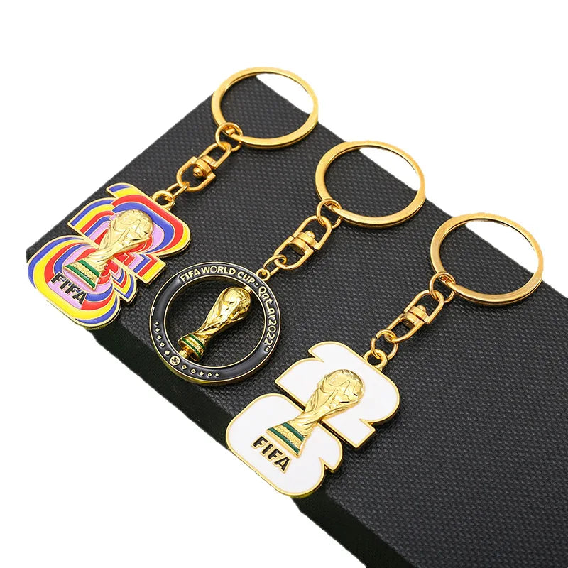 Solis World Cup Champions Keychain – 2026 FIFA Metal Pendant