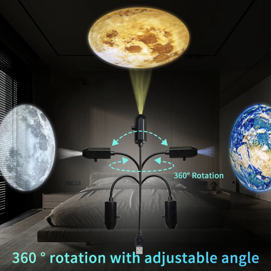 Cosmic Vista 3D HD Space Projection Light
