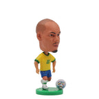 Collectible Soccer Star Resin Figurine & Mini Football Player Doll (6.5cm)