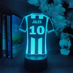 Solis Custom Jersey Name Lamp. Your name Your glow