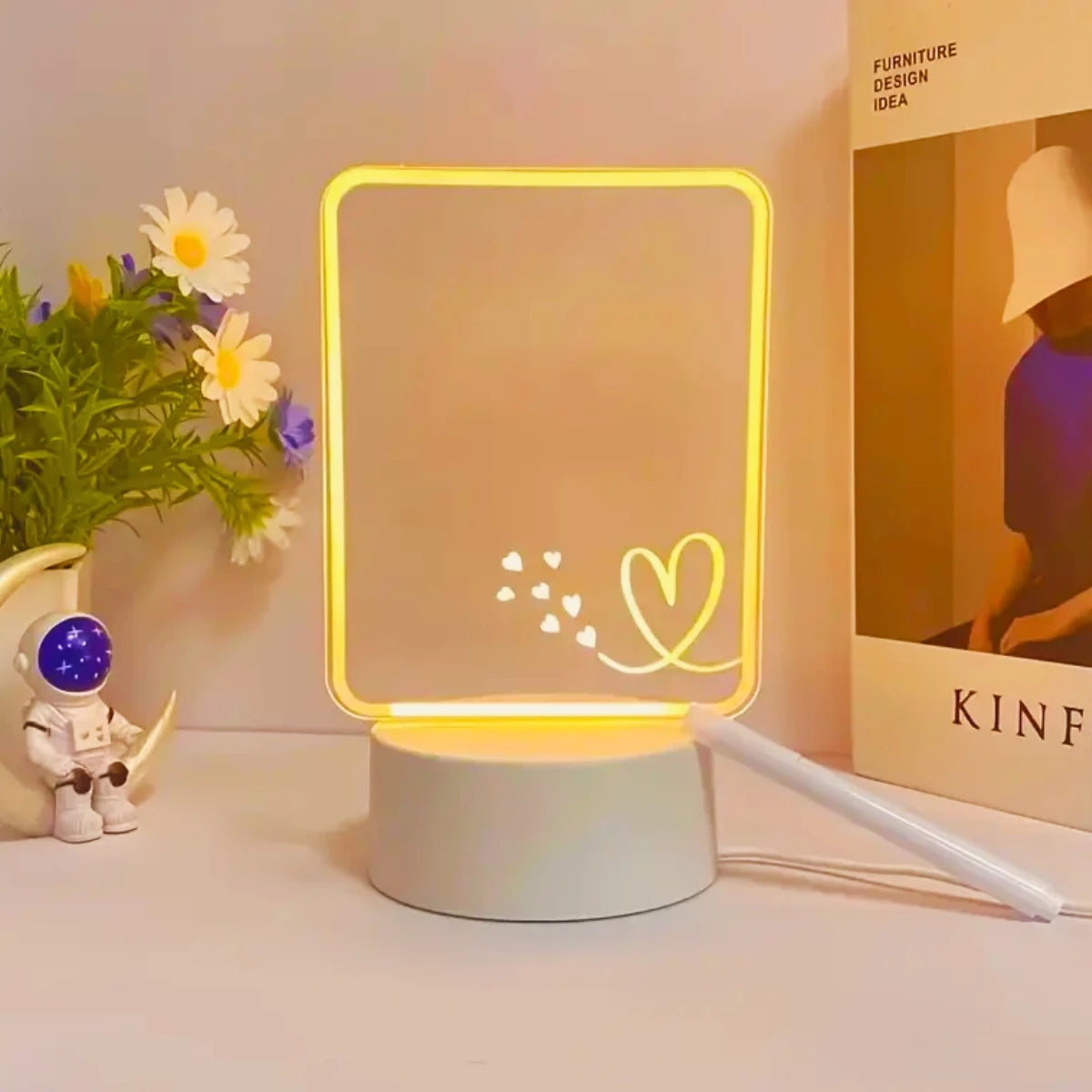GlowNote: Interactive LED Memo Board