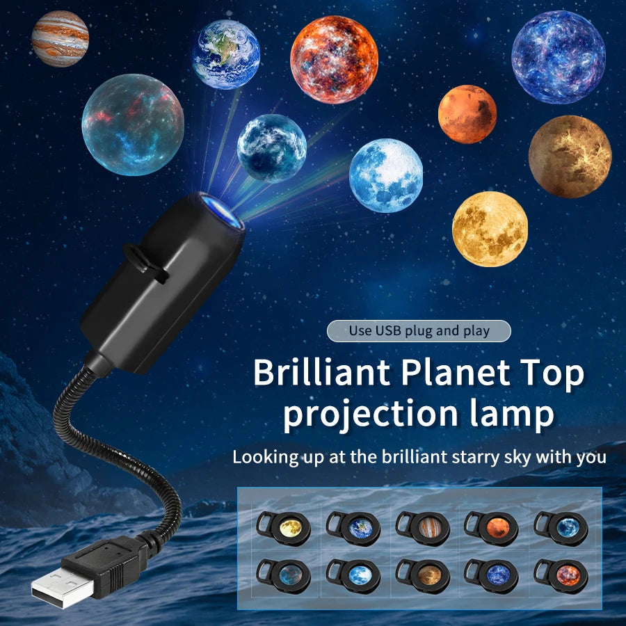 Cosmic Vista 3D HD Space Projection Light